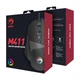 Миша комп'ютерна ігрова MARVO Wired Programmable Gaming Mouse M411 RGB-підсвічування 12000dpi Чорний - зображення 6
