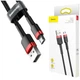 Кабель Baseus USB - Micro-USB 2м двухсторонний микро 1.5A Cafule Black/Red (CAMKLF-C91) - изображение 6