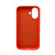 Защитный чехол-накладка Silicone Full Case AA Open Cam для Apple iPhone 16 Peach (FullOpeAAi16-18) - изображение 2
