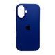 Защитный чехол-накладка Silicone Full Case AA Open Cam для Apple iPhone 16 Navy Blue (FullOpeAAi16-39) - изображение 1