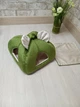 Будиночок для гризунів, щуриків, морських свинок Animals_joy Юрта-тунель M 28*28см (004) - зображення 6
