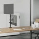 Крепление для монитора Brateck LDT66-C02V кронштейн для двух мониторов 17-32" - изображение 3