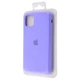 Чехол силиконовый микрофибра (AA) Epic Silicone Case Full для Apple iPhone 11 bright pink - изображение 6