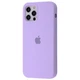 Чохол силіконовий Epic Premium Silicone Case Full для Apple iPhone 12 Pro Max lilac - зображення 1