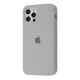 Чехол силиконовый Epic Premium Silicone Case Full для Apple iPhone 12/12 Pro clay - изображение 1