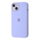 Чехол силиконовый микрофибра (AA) Epic Silicone Case Full для Apple iPhone 15 lilac cream - изображение 1