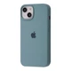 Чохол силіконовий мікрофібра (AA) Epic Silicone Case Full для Apple iPhone 15 pine green - зображення 1