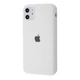 Чохол силіконовий мікрофібра (AA) Epic Silicone Case Full для Apple iPhone 11 white - зображення 1