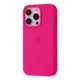 Чехол силиконовый Epic Premium Silicone Case Full для Apple iPhone 14 Pro barbie pink - изображение 1