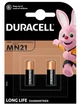 Батарейка щелочная Duracell MN21 12V, A23 / 23A / V23GA / LRV08 / 8LR932 2 шт. блистер (04052) - изображение 1