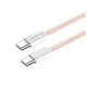 Кабель ColorWay USB Type-C + USB Type-C (M/M), 3.0 А, 1 м, Pink (CW-CBPDCC061-P) - зображення 12