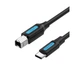 Кабель Vention USB Type-C - USB Type-B, 2 m, Black (CQUBH) - изображение 1