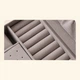 Шкатулка Casegrace SP-01265 White 23*17*13,5 для украшений и ювелирных изделий трехуровневая на замке с ключом - изображение 2