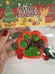 Игрушка антистресс сквиш Лапка новогодняя, 7см, Красно-зеленый - изображение 6
