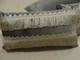 Комплект декоративних подушок Firanka Hand Made оксамит 60х30см 1шт 48х25см 2шт сірі 3шт (п_0375) - зображення 4