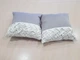 Комплект декоративных подушек Firanka Hand Made 34х32см 2шт серые (п_0352) - изображение 3