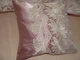 Комплект декоративних подушок Firanka Hand Made з мереживом 33х33см 2шт 48х32см 1шт бузкові (п_0347) - зображення 4