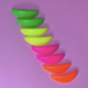 Набор валиков для ламинирования ресниц Lami Lashes NEON Pads размеры S,M L,XL - изображение 2
