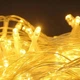 Світлодіодна внутрішня кімнатна гірлянда завіса штора на вікно з живленням від мережі 3х3 м 360 LED (478676-Prob) Тепла біла - зображення 3