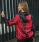 Ветровка спортивная женская T'ossa TM "Красно-черная", L - изображение 4