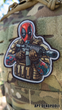 Военный шеврон Shevron.patch Дэдпул с автоматом на липучках (DEADPOOL1) - изображение 6