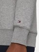 Мужской свитшот Tommy Hilfiger Logo MW0MW11596 Размер L Серый - изображение 4