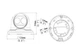 Відеокамера UNV IPC3612ER3-PF60-B Prime 2MP, 6.0мм, 30м ІЧ, PoE, H.265 (IPC3612ER3-PF60-B Prime 2MP 6mm 3-Axis - изображение 4