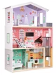 Кукольный дом Ecotoys WOW деревянный кукольный домик с мебелью, дом для куклы детский деревянный с мебелью, игрушечный кукольный домик - изображение 3