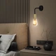 Бра в стиле лофт с бронзовым патроном MSK Electric Asket NL 1440 BK+BN - изображение 3