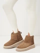 Женские угги низкие замшевые с мехом Prime Shoes 149 Ginger Velour 26-149-50860 38 25 см Ginger (2000000238562) - изображение 8