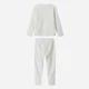 Детская теплая велюровая пижама для девочки Minoti 20pj41 41563JNR 104-110 см Белая (5063025374230) - изображение 9