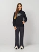 Подростковое теплое худи для девочки Nike K Nsw Club Flc Hdy Ssnl Gfx FZ5489-010 XL 156-166 см Черное (197596733204) - изображение 3