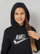 Подростковое теплое худи для девочки Nike K Nsw Club Flc Hdy Ssnl Gfx FZ5489-010 XL 156-166 см Черное (197596733204) - изображение 4