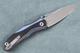 Кишеньковий ніж Real Steel E802 horus black/blue-7432 (E802-horusbl/blue-7432) - зображення 12