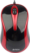 Мышь A4Tech V-Track A4-N-350-2 Black/Red - изображение 1