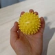 Спортивный массажный мячик с шипами пластиковый 7 см 1 шт MIC (BT-SG-0020) (251532) - изображение 2