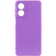 Чохол Silicone Cover Lakshmi Full Camera (A) Oppo A17 Фиолетовый / Purple - зображення 1