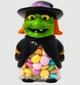 Копилка с конфетами драже Woogie Ghost Train Halloween 110 г - изображение 6