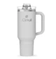 Термокружка с ручкой Cirkul All-Day StrawSip из нержавеющей стали Серая 1183 мл - изображение 1