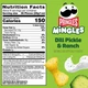 Снеки Pringles Mingles Dill Pickle and Ranch Puffed Snacks 155 г - изображение 4