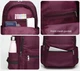 Рюкзак для ноутбука Tigernu T-B9030B 15.6" Wine Red (T-B9030BW) - изображение 6