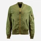 Бомбер мужской Alpha Industries MJM45510C1 S Зеленый (640631469632) - изображение 2