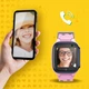 Детские Смарт Часы Smart Baby Watch M1 Серо-Розовые - изображение 3