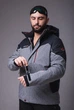 Горнолыжная мужская куртка High Experience М серая - изображение 14