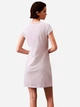 Платье-футболка короткое летнее женское Calvin Klein 18223340-110 XS Фиолетовое (21543866201) - изображение 2