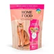 Сухий корм для кішок Home Food (Хоум Фуд) CAT ADULT Здорова шкіра та блиск шерсті «Індичка та лосось», 0.4 кг - изображение 2