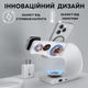 Бездротовий зарядний пристрій Ailink Dock Station C-line 4 в 1 Білий (AI-DS-C-line-3in1wh) - зображення 4