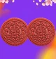 Игрушка антистресс сквиш печенье Oreo, Коричневый - изображение 4