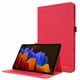 Чехол Cloth Pattern Case для Samsung Galaxy Tab S7 / S8 11.0 (Wake / Sleep) Red - изображение 1