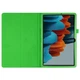 Чехол-книжка Litchi Leather Case для Samsung Galaxy Tab S7 / S8 11.0 (Wake / Sleep) Green - изображение 2